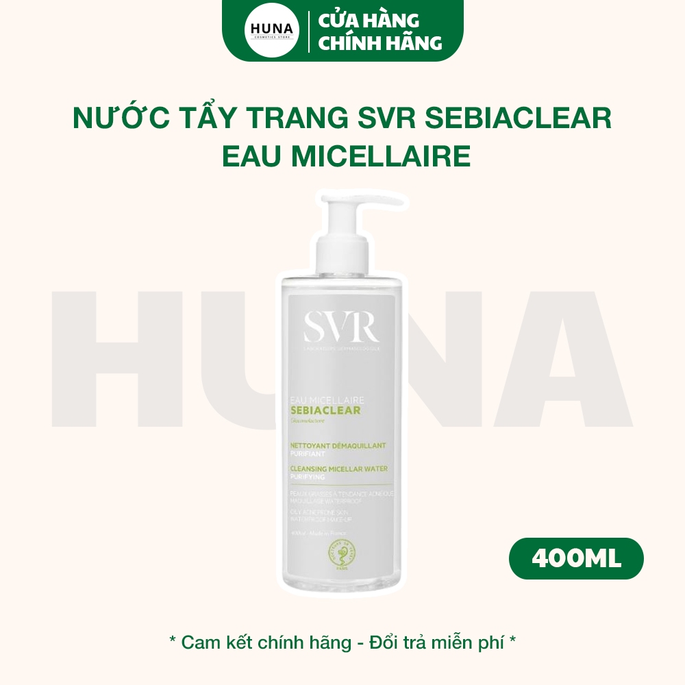 Nước Tẩy Trang SVR SEBIACLEAR Eau Micellaire 400ml