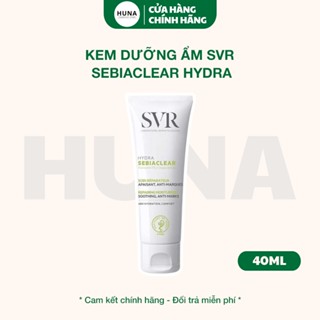 Kem dưỡng ẩm dưỡng da mềm mịn và làm mờ vết thâm sau mụn SVR Sebiaclear Hydra 40ml