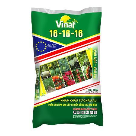 1kg Phân bón NPK 16-16-16 Vinaf nhập khẩu Nga tốt rễ, mập cành, Phân Nga tốt cho mọi loại cây trồng