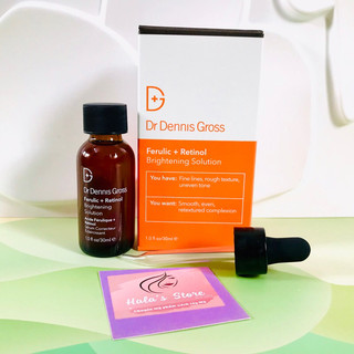 Tinh chất chống lão hoá, sáng da Dr. Dennis Gross Ferulic + Retinol Brightening Solution
