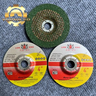 Đá mài sắt sư tử lionking 1 tấc xanh,đỏ kích thước 100x6x16mm