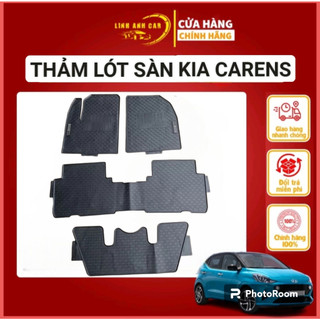 Lót sàn linh anh car - thảm lót sàn oto kia carens , thảm sàn cao su đúc không mùi cao cấp nissin