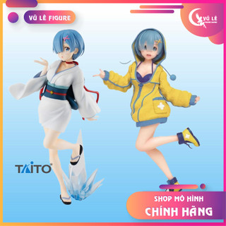 Mô hình Nhân Vật Rem Ram - Re: Zero tổng hợp nhiều mẫu, Anime Figure Chính hãng Taito Banpresto Sega Nhật Bản