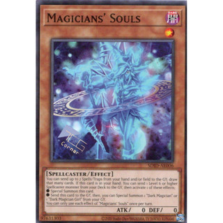 Lá thẻ bài Yugioh Magicians Souls - Tặng bọc bài nhựa bảo quản