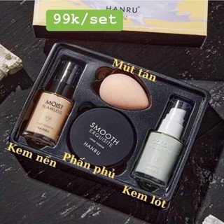  Set Trang Điểm 4 Món Hanru Dễ Dàng Với Người Mới Make Up 