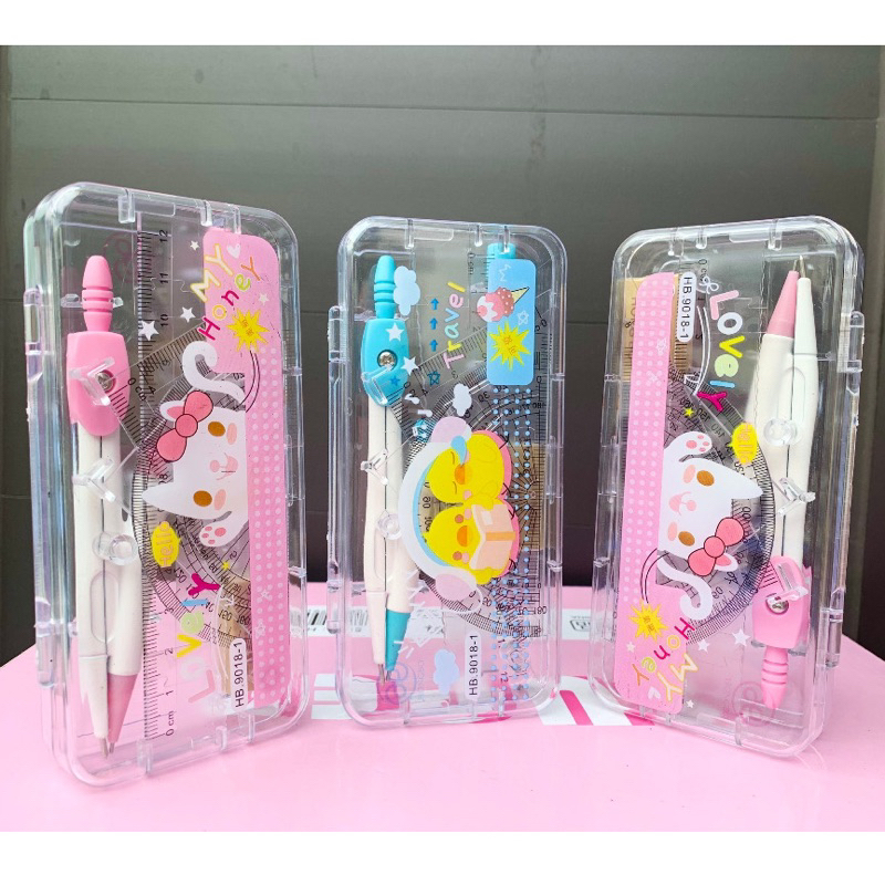 compa chì kim 7 món dễ thương