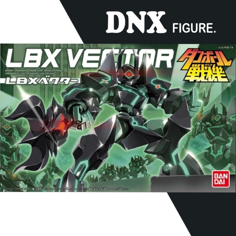 Mô hình lắp ráp Bandai đấu sĩ LBX VECTOR (New Seal)