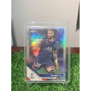 Thẻ bóng đá Neymar Refractor Topps Chrome 2021/22