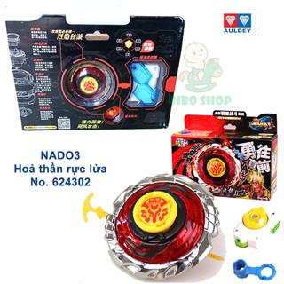 NADO3 - Con quay Hoả Thần Rực Lửa - No. 624302 (NADO 3 - Hàng chính hãng Auldey)