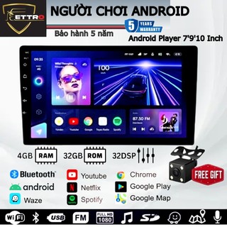 Car Android Player Style Máy nghe nhạc MP5 đa phương tiện lõi tứ 7"9"10 inch Cam