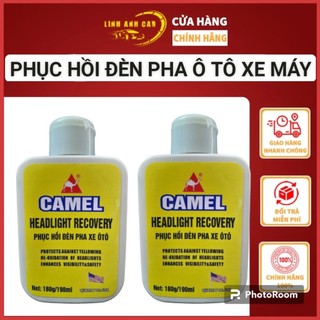 Dung dịch đánh bóng và phục hồi đèn pha ô tô, xe máy Camel