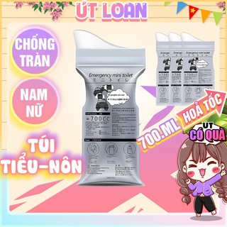 Túi đi tiểu nôn ói du lịch khẩn cấp nam nữ 700ml chống tràn tiện lợi u2489