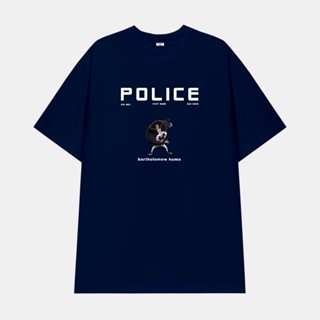 Áo thun Local Brand áo phông Uta Anime  Police Kuma áo thời trang nam nữ