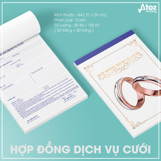 Hợp đồng dịch vụ cưới