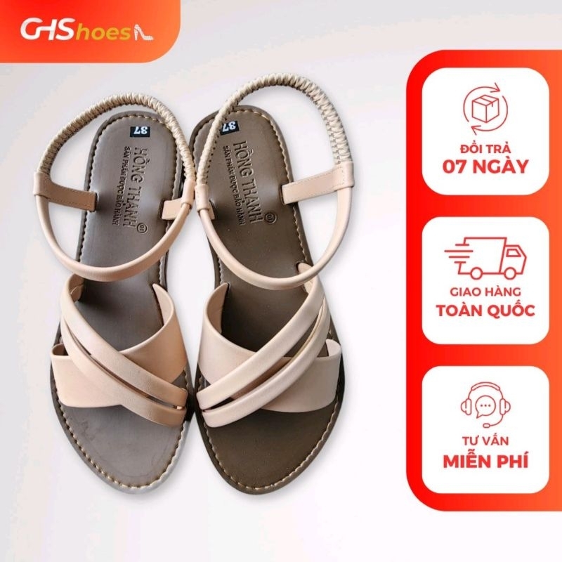dép nữ VD06 sandal chéo 1x3
