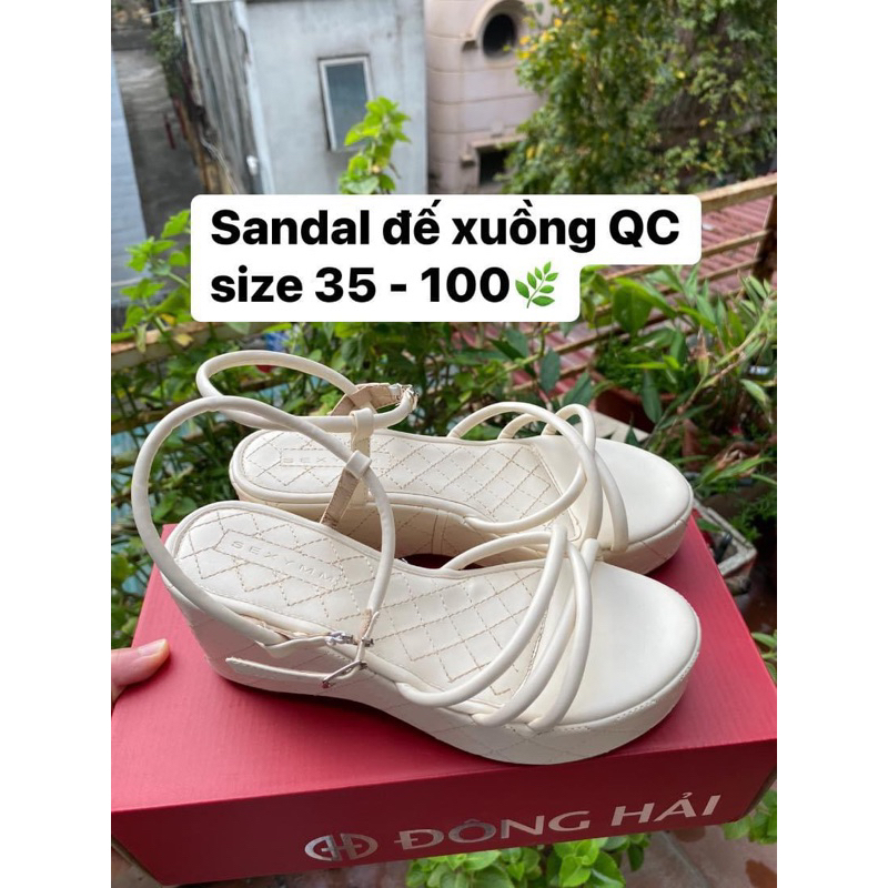 (pa.ss) Sandal đế xuồng 8p và sục bệt búp bê size 35