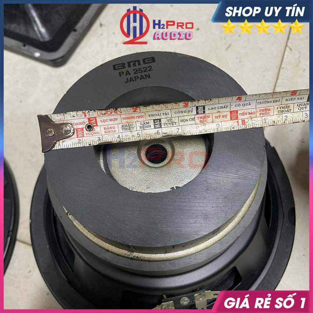 Đôi Loa Bass 20 Xịn Bmb 2522 Japan Nhật Bãi 200W , Vành 21Cm - Từ Kép 11+12Cm, Chất Lời Sáng Rõ - H2Pro Audio