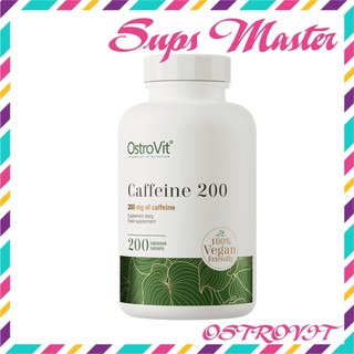 Ostrovit Caffeine 200 200 viên- Tăng tỉnh táo tập luyện