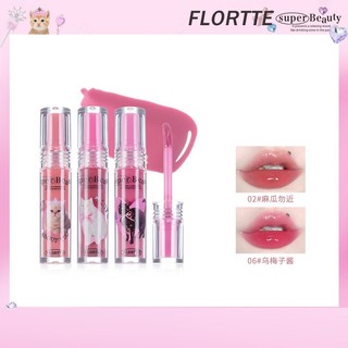 Son Tint Bóng Căng Mọng Đôi Môi FLORTTE Phiên Bản Super Beauty Meow Meow 2.6gr