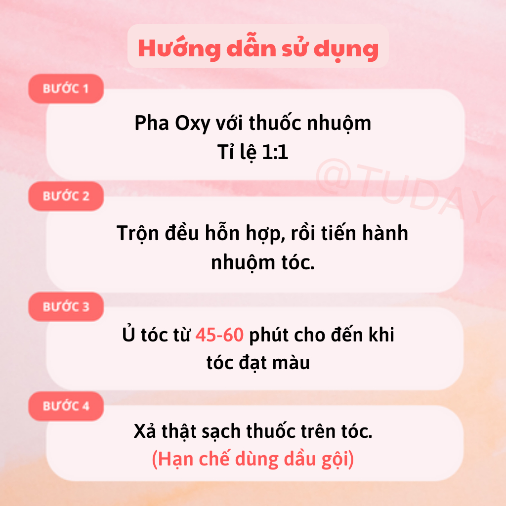 Thuốc Nhuộm Tóc Màu NÂU CHERRY Nam Không Tẩy | Tudayhair, Tudayhairs