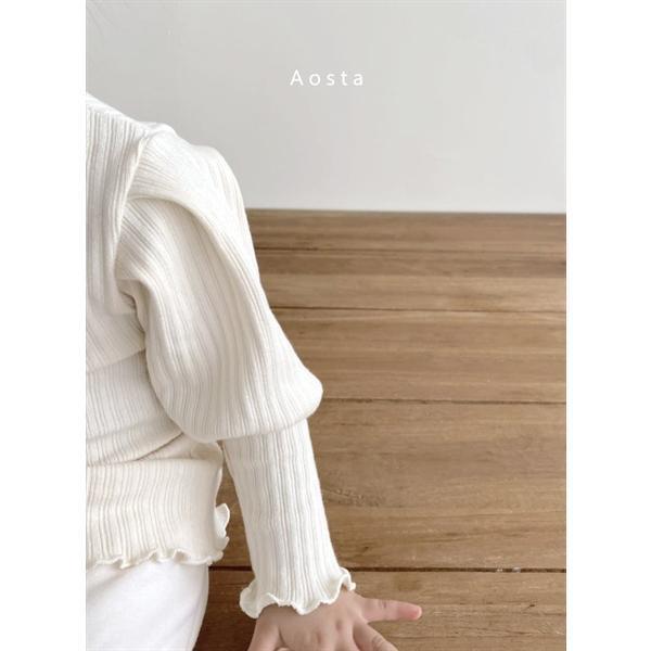 Áo Thun Tăm Cho Bé Gái Tay Bồng Phong Cách Hàn Quốc HOGI KIDS