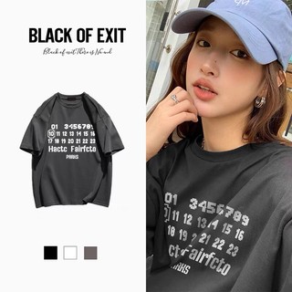 Áo thun Parks10 unisex BLACK OF EXIT phông tay lỡ nam nữ form rộng Local Brand