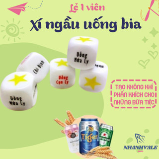Xí ngầu ăn nhậu uống bia rượu - trò chơi sát phạt vui nhộn