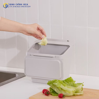 Thùng rác cài cánh tủ SKOLÄST