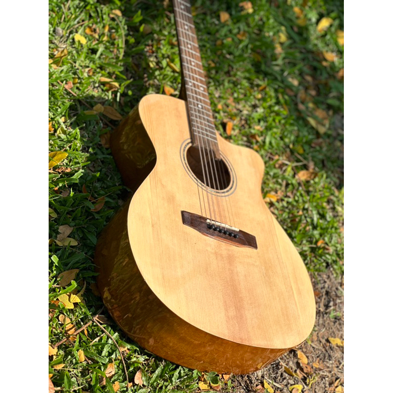 Đàn Guitar Acoustic Mã ST-X2 Gỗ Còng Đỏ Full Solid ST.Real Guitar Sài Thành