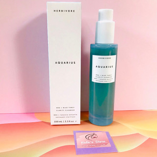 Sữa rửa mặt Herbivore Aquarius BHA + Blue Tansy Clarifying Cleanser 100ml
