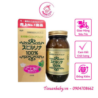 Tảo Biển Xoắn Spirulina tem đỏ date 2025