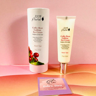 Kem dưỡng mắt 100% Pure Coffee Bean Caffeine Eye Cream