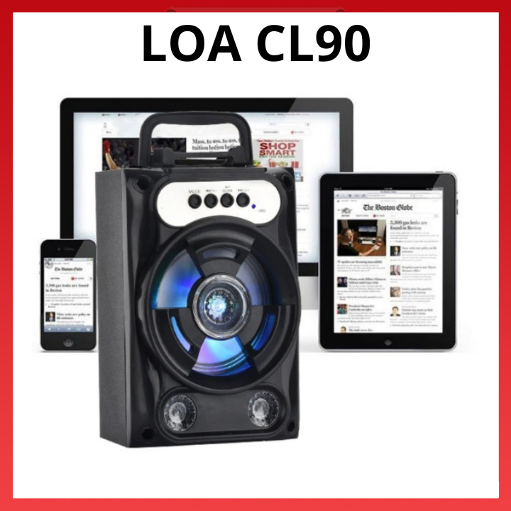 Loa Bluetooth CL90 MiNI Loại 1 Âm Thanh Cực Hay, Pin Trâu, Tích Hợp Thẻ Nhớ, Nghe Nhạc Cực Hay Bảo Hành 12 Tháng