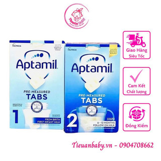 Sữa Aptamil Anh dạng thanh hộp 24 thanh tiện dụng