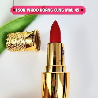 [ĐỎ HOÀNG GIA] Son Whoo mini màu 45 - TÁCH SET K HỘP
