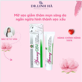  Kem mờ sẹo  mờ thâm sau mụn trứng cá côn trùng đốt  YoungGSV Dr Linh Hà 