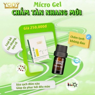 Chấm gel tàn nhang mới yody phương anh