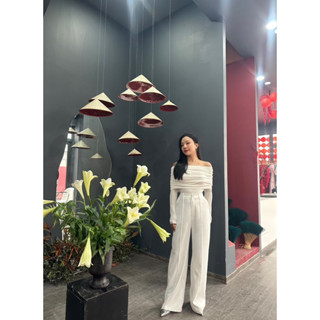 Quần Tây Ống Suông, Cạp Cao, Chất Liệu Trượt Ý, 2 Phiên bản chiều dài, Miolady