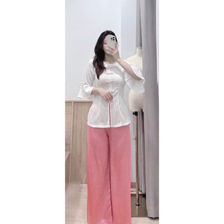 Set pháp phục cúc tàu 2 màu