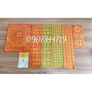 100 xấp giấy tiền vàng mã cúng vãng sanh ba chúc châu đốc loại lớn
