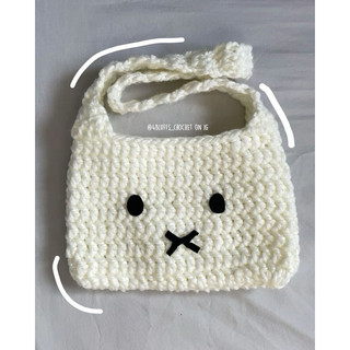 Túi thỏ miffy len/miffy bag crochet