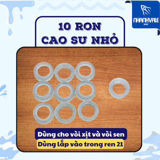 Combo 10 ron cao su dùng cho dây vòi xịt vệ sinh, vòi hoa sen