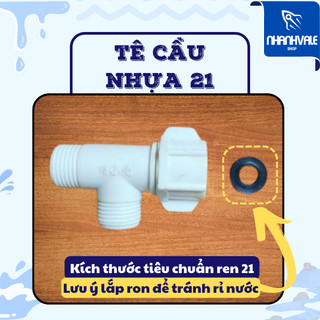 T (Tê) cầu - Tê chia nước nhựa phi 21
