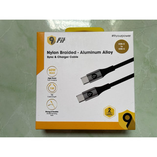 Cáp Sạc Type C to Type C 9FIT cáp bọc dù cứng cáp.