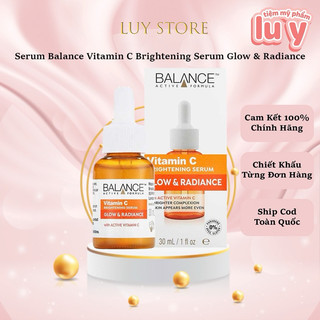 Serum Balance Active Formula combo Vitamin C và Niacinamide 30ml