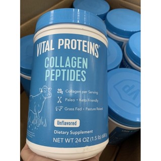 COLLAGEN THỦY PHÂN 𝐕𝐈𝐓𝐀𝐋 𝐏𝐑𝐎𝐓𝐄𝐈𝐍 𝐂𝐎𝐋𝐋𝐀𝐆𝐄𝐍 𝐏𝐄𝐏𝐓𝐈𝐃𝐄𝐒 UNFLAVORED 680g date 28