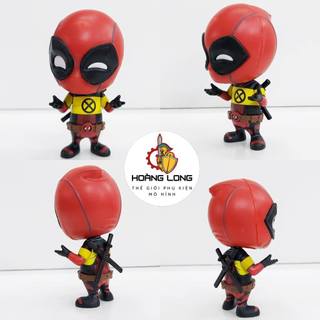 Mô hình Chibi Deadpool, figure DC Hero (Có Hộp), trang trí PC, bàn làm việc (phụ kiện Hoàng Long)