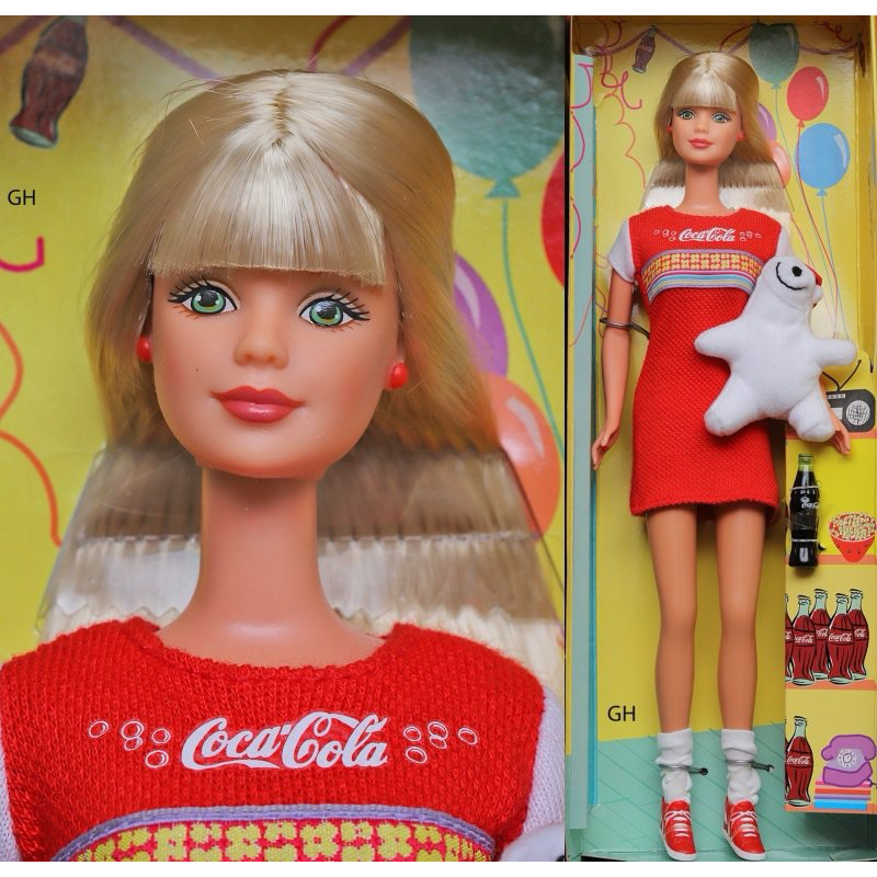 Búp bê Barbie Coca Cola Party (nobox- kèm trang phục)