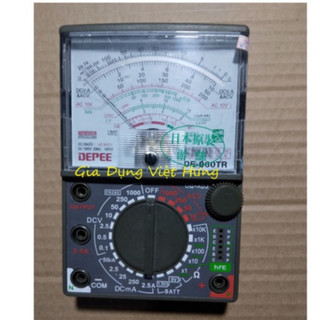 ĐỒNG HỒ ĐO VẠN NĂNG DER EE-960TR tặng 1 pin 9v và 1 đôi pin 1.5v