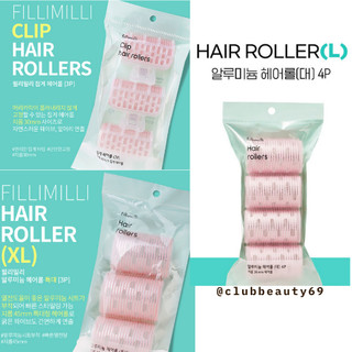 Lô Cuốn Tóc Filalimilli 3ea/ Set 3 lô cuốn tóc 𝗙𝗜𝗟𝗟𝗜𝗠𝗜𝗟𝗟𝗜 dành cho cả nam và nữ